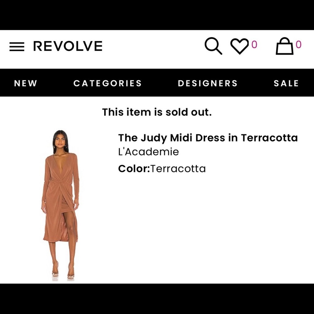 L'Academie Judy Midi Dress
